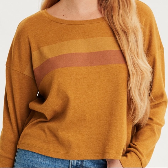 American Eagle Long Sleeve Top - Picture 1 of 2